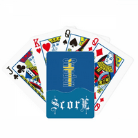 Švedska Država Zastava države Art Deco Fashion Rezultati Poker igračka karta Inde