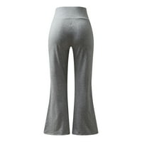Kratke joga hlače za žene ženske joge Hlače visoke do dizala pantalona u tijesnim ženskim strukom vježbi