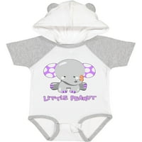 Inktastični mali kikiriki - sladak bebi slon poklon baby boy ili baby girl bodysuit