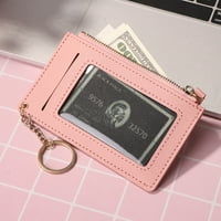 Ženska novčanica s kratkom PU kožna kovanica torbica modni tanak držač s više kartica