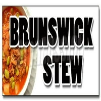 36 Brunswick Stew naljepnica naljepnica sa srdačnim južnim stilom Domaći polako kuhani