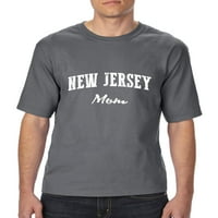 Normalno je dosadno - velika muška majica, do visoke veličine 3xlt - New Jersey mama