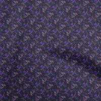 Onuproone viskozne šifon ljubičaste tkanine Geometrijski šivaći zanatske projekte Tkanini otisci dvorišta