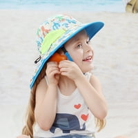 Djeca podesiva kaiš za bradu Sun Hats Ljeto proljeće Sun Hat Slatka crtana kapka na otvorenom na otvorenom