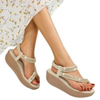 Ženske sandale cipele klinovi modne kopče za kaiš sandale ljetne cipele za žene