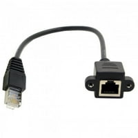 8p8c FTP STP UTP CAT 5E muški za ženski LAN Ethernet mrežni produžni kabel sa rupama za planiranje ploče