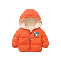 Dječji zimski kaputi Dječaci Djevojke Duksevi Lagana puffer podstavljena topla jakna Odjeća za dojenčad