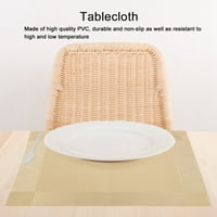 Boje PVC placemat, placemat, ukras tablice za trpezarijski stol kuhinjskog materijala za postavljanje