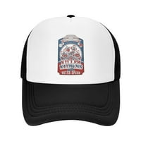 Ispis s klonu Killer iz svemirske logotip Logo Trucker Custor Custom Hats za muškarce Žene MESH šešir