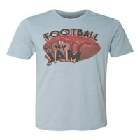 Fudbalska majica, fudbal je moj džem, smiješna fudbalska majica, fudbalski poklon, unise fit, fudbalski