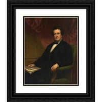 Daniel Huntington Black Ornate Wood Framed Double Matted Museum Art Print Naslijed - William Henry Aspinwall