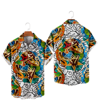 Smiješne havajske majice prevelike majice casual plaža kratki rukav za dječake i djevojke