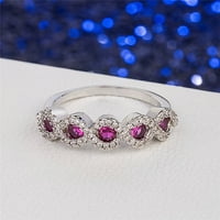 Modni prsten uvezene slavne osobe Trend Micro s prstenom za angažman prsten Dijamant i dijamantni zaručni