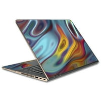 Kožni naljepnica za HP Spector 15t laptop vinil zamotač u boji stakla Opalescentna smola