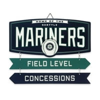 Seattle Mariners 11,8 '' 14,7 '' Metalni znak