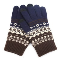Iopqo rukavice rukavice Ženske dame Zimske tople termalne rukavice zgusne rukavice na dodir