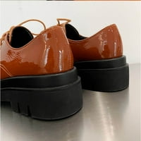 Homodles Ženske čizme za gležnjeve Široke cipele sa niskim potpeticama - Potpune cipele sa okruglim