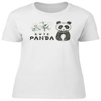 Slatka majica za bebe panda, žene -image by shutterstock, ženska xx-velika