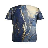 Enjiwell ženske tiskane majice u boji uboda u boji ljetnih vrhova bluze