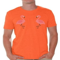 Awkward Styles Boobs majica Flamingo T majice za muškarce