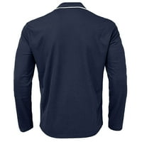 HFYIHGF MUŠKI PLUOVI polomini dugih rukava pulover na vrhu Lagane modne casual košulje na planu T majice