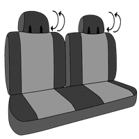 Caltrend Stražnji podijeljeni stražnji i čvrsti jastuk Neosupreme Pokloni za sjedala za - Ford Explorer