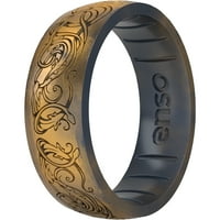 Enso prstenovi Gospodar prstenova Sarumanov čarolični silikonski prsten - 11