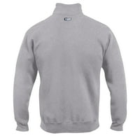 Muški sivi Auburn Tigrovi Veliki pamučni kvartal-zip pulover dukserica