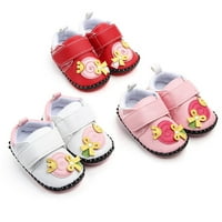 Leey-World Toddler Cipele Boys Girls Baby Ljetne tenisice slatke bombonske dizajnereće cipele Ležerne prilike ravne ljepljive cipele od 3C toddlera