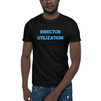 2xL plavi direktor koji koristi majicu kratkih rukava majica s nedefiniranim poklonima