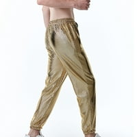 Muške hlače za čišćenje muškaraca Ležerne modne čipke Elastične ispis pantalone za ispis Posebne ponude
