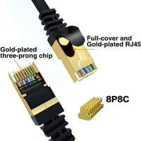 CAT Ethernet kabel FT Trostruko oklopljeno, puno ravnog internetske mreže računara za patch kabel, brže