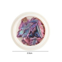 Kripyery Bo manikura Dekor Nepravilni oblik pjenušava vibrantna boja 3D tekstura Jednostavna za primjenu ukrasnih šarmantnih glitter fragmenata za nokte umjetnosti nakupine