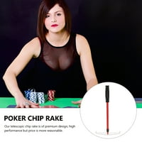 Poker Chips Rake Collector Poker Rake teleskopska igara za igre sa kolekcijama šipke
