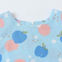 Leesechin Girls haljine za čišćenje ljetna toddler dječja haljina bez rukava za odijevanje dječje odjeće