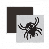 Halloween Black Spider Square Cracs Frižider Magnet održava memento