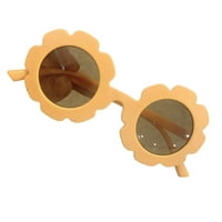 Sunčane naočale za djecu okrugli cvijet suncokret slatke naočale UV zaštita Dječji Dječji pokloni Party