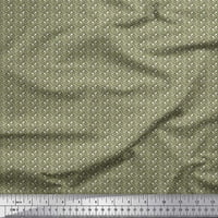 Soimoi pamučna poplin tkanina geometrijska maze za maze za mazim Šivenje šipce tkanine