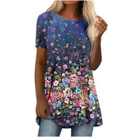 Lopecy-Sta bluze za žene Dressy Ležerni rođendanski poklon modna žena kauzalna okrugla vrata za bluzu