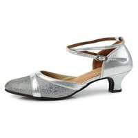 Ženske latino cipele Social Sandales Tango Plesne cipele Comfort pumpe Dame Dame Ballroom Poizanje nožnog prsta 4,5