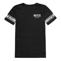 Majica Sjeverna Carolina Centralna univerzitetska majica za žene, crno-bijelo - 2xl
