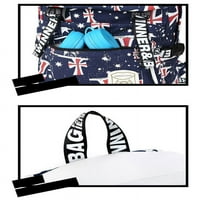 Cafel Casual UK stil lagana platna torba za laptop torba za ramena torba za knjige Školski ruksak s