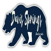 Davis Springs Colorado suvenir Vinil naljepnica za naljepnicu