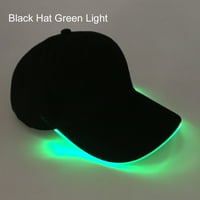 CXDA modni unise Solid Color LED svjetlosni bejzbol hat božićna zabava vrhunska kapa