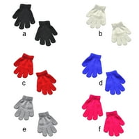 Dido Pair Dječje rukavice Ruke sa čvrstim bojama pokriva odjeću pribor za pletenje za obrtni prsti za