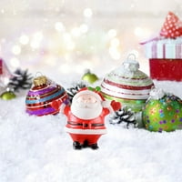 Božićni ukrasi za božićne minijaturne figurice, mini smola santa ukras za DIY božićne ukrase Božićni