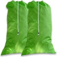 Ekstra velika teška torba za pranje rublja, zelena lipe