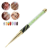 Olovka za nokte, ultra fina manikura za manikuru za kućnu nožnu shop zelenu liniju s dugim povlačenjem