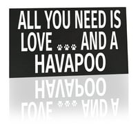 Jennygems Havapoo potpisao, sve što trebate je ljubav i havapoo, drveni znak, 9,5x, havapoo mama, havapoo