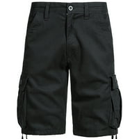Aurouralni muškarci kratke hlače čišćenje muških radnih hlača Srednja struka Multi-džepni džep petodijelni